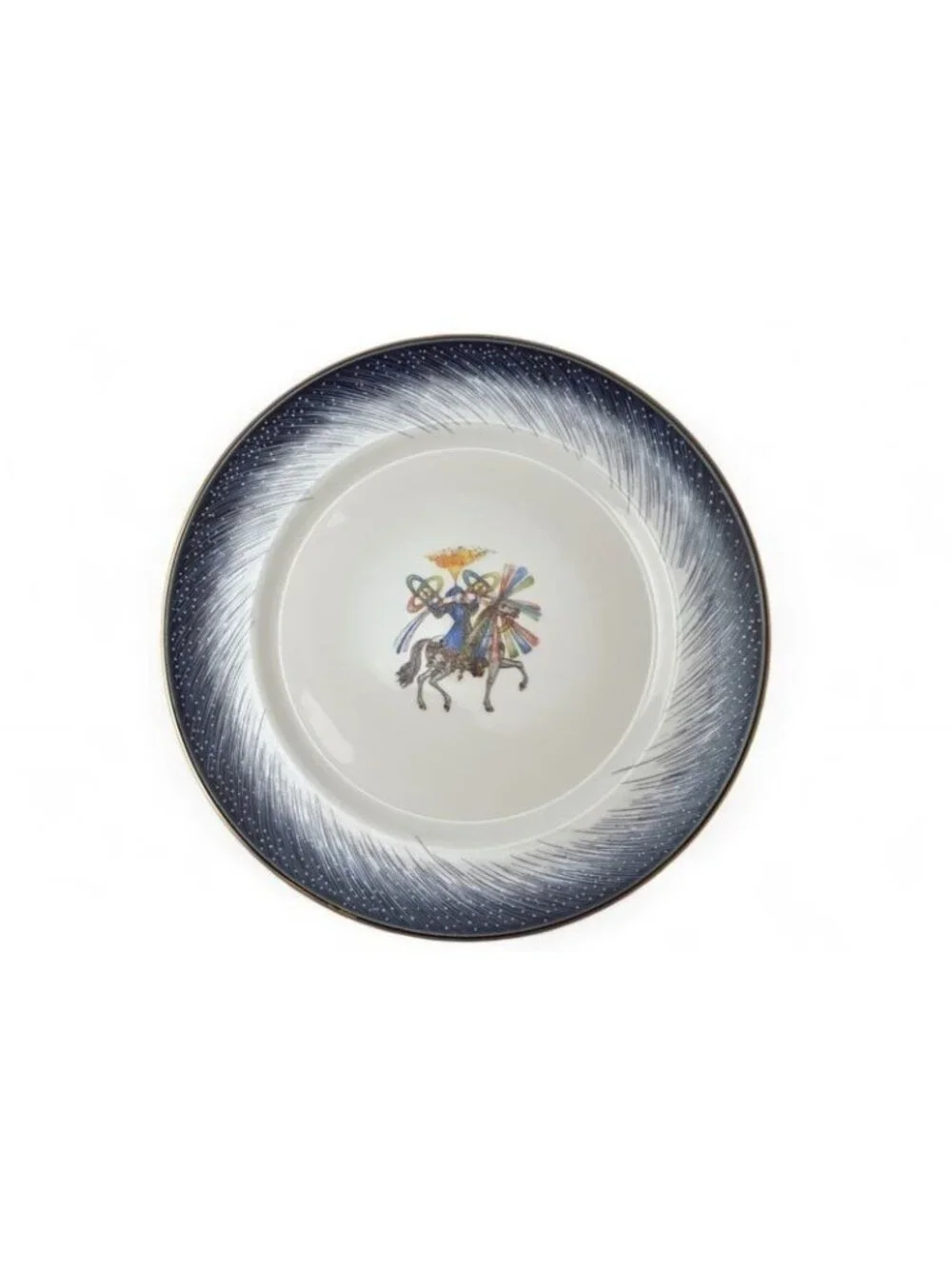 Hermes Plate Fireworker Dinner 150 th Anniversary Decorative
